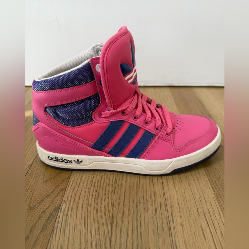 Adidas purple pink hightops - Picture 11 of 16